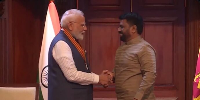 PM Modi Receives Mitra Vibhushana