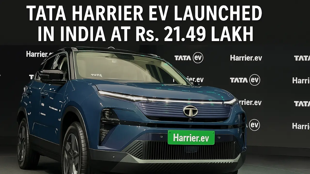 Tata Harrier EV Launched